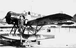 Japanese plane that bombed forest near Oregon and redwood trees