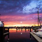 Crescent City Harbor Sunset