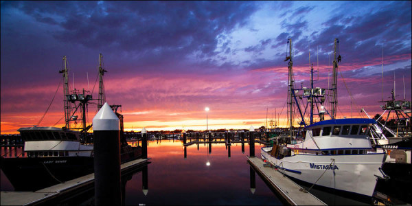 Crescent City Harbor Sunset